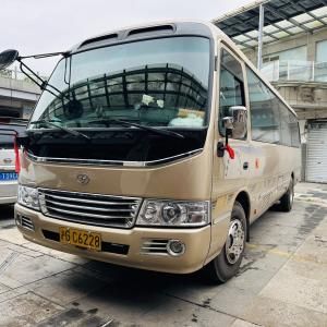 Toyota Coaster in Shanghai